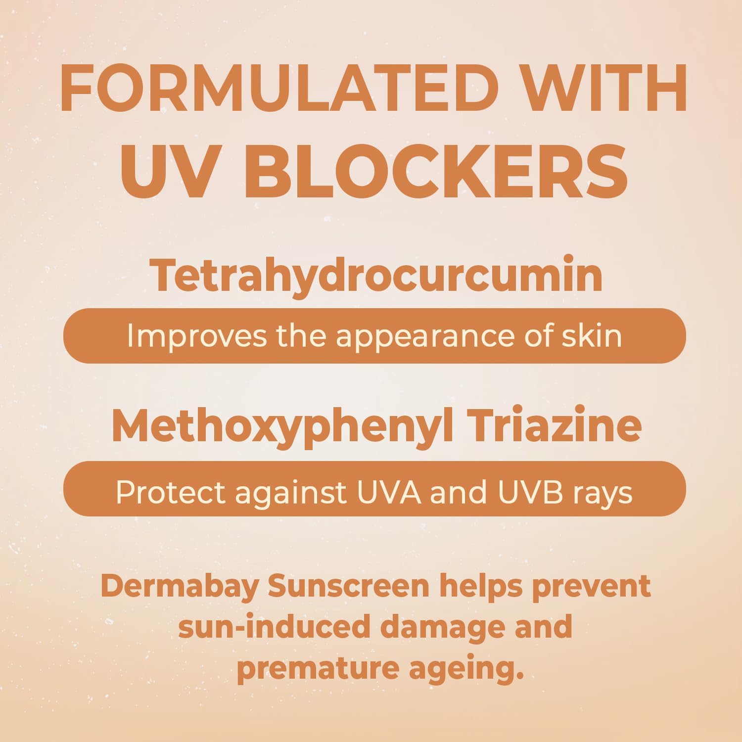 Dermabay Sunscreen SPF 50 PA++++ Invisible Glowy Finish, Quickly Absorbing, for Summer and Humid Weather, Water Resistant, Sw