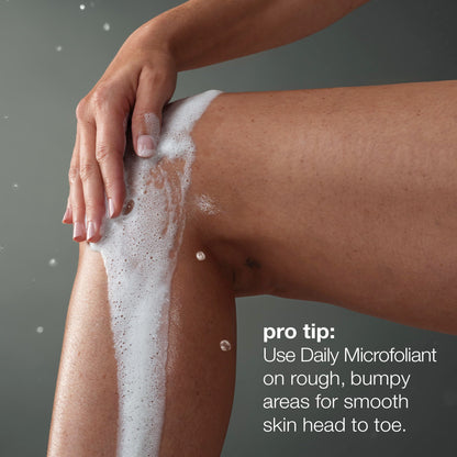 Dermalogica Daily Microfoliant Face Scrub, 13 gm, Rice Bran, Papaya Enzyme, Salicylic Acid, Women - close-up detail