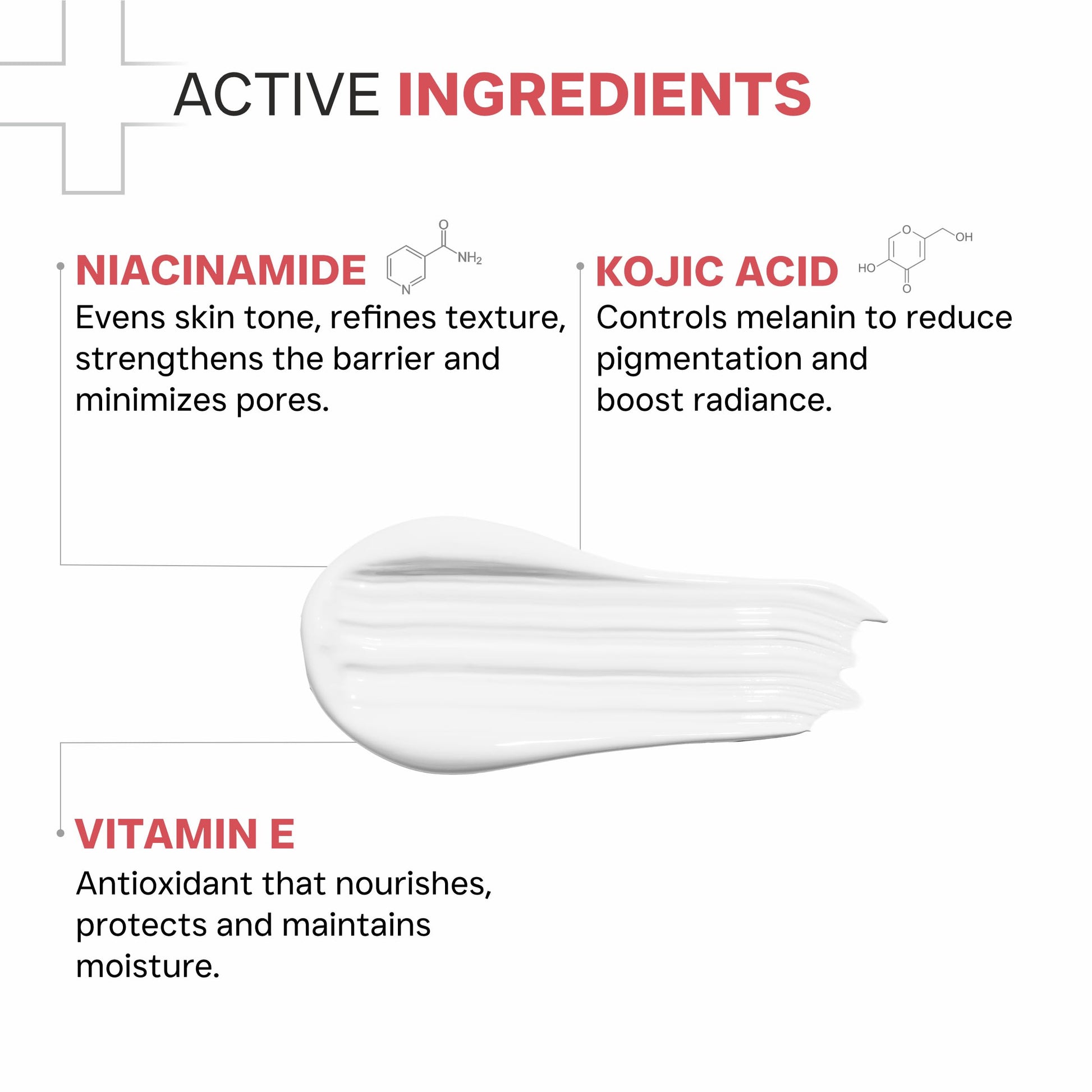 DERMATOUCH Bright & Even Tone Face Wash with Niacinamide, Vitamin E and Kojic Acid, Unisex - back view