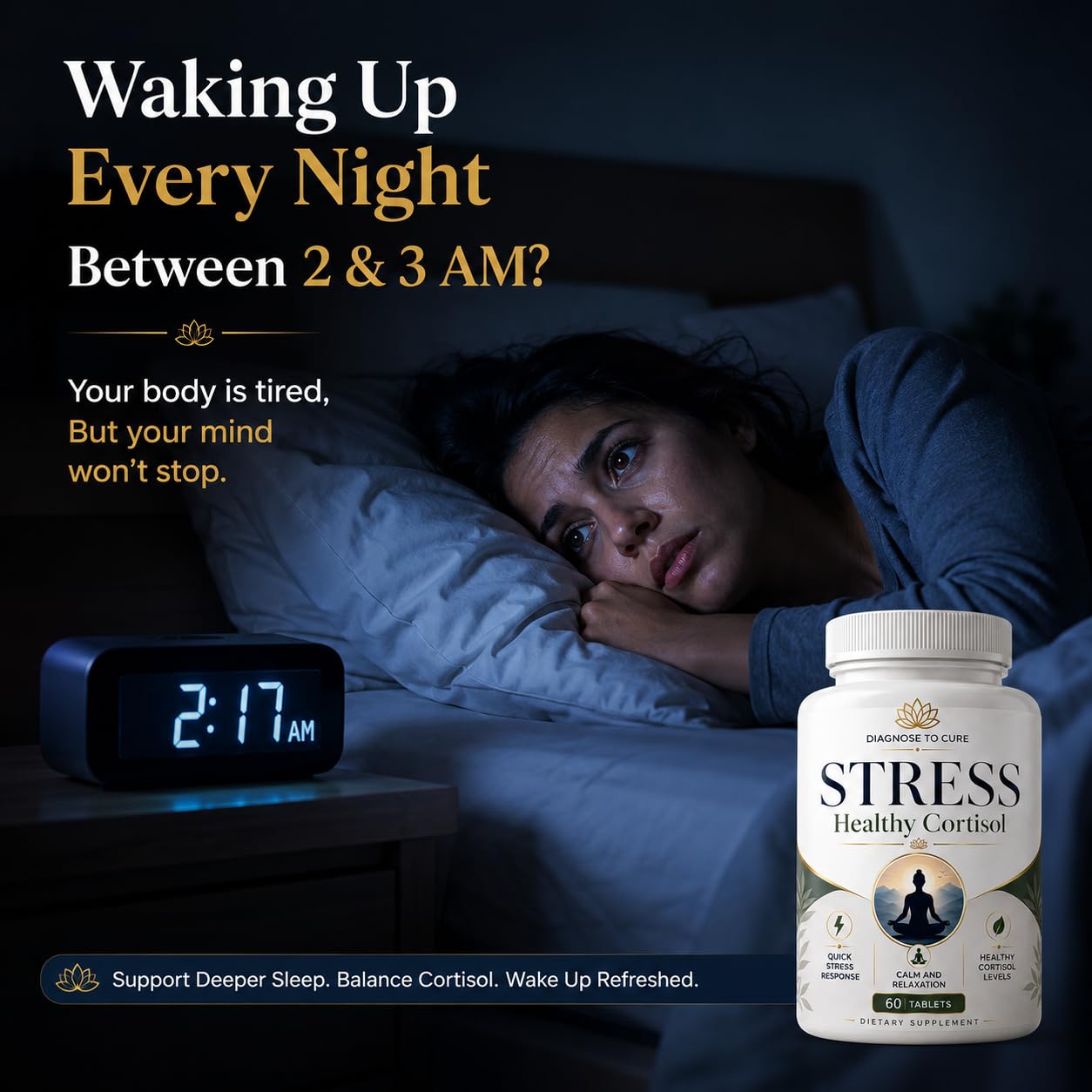 Diagnose To Diagnose, 150g, Sleep Supplements - label detail