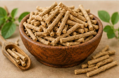 Dirghaanshi Ashwagandha Root Raw Herb 100g & Senna Leaves 200g Herbal Combo - packaging