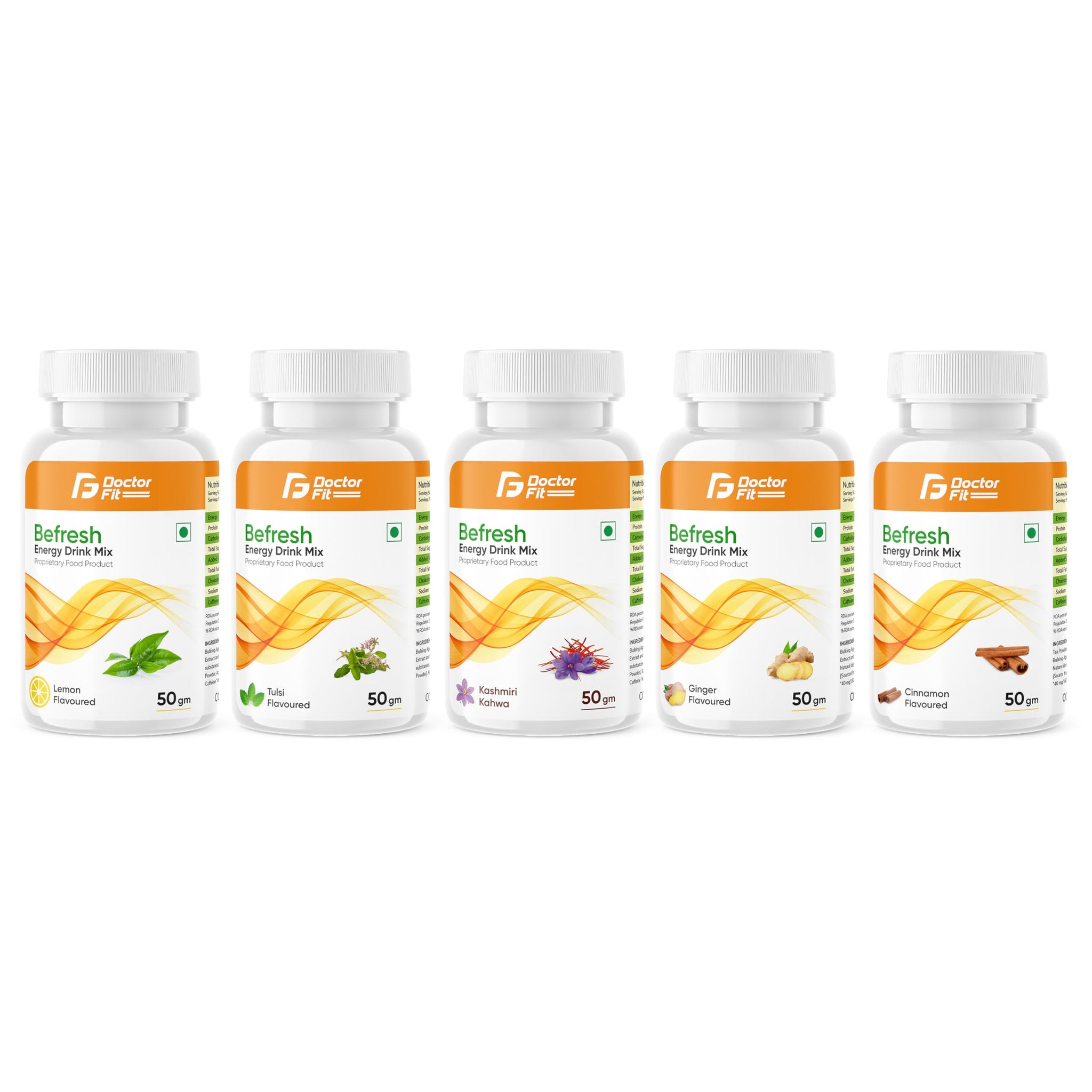 DOCTORFIT Befresh Hydration Drink Mix Powder - Flavored Drink Concentrate, Multiple Variants