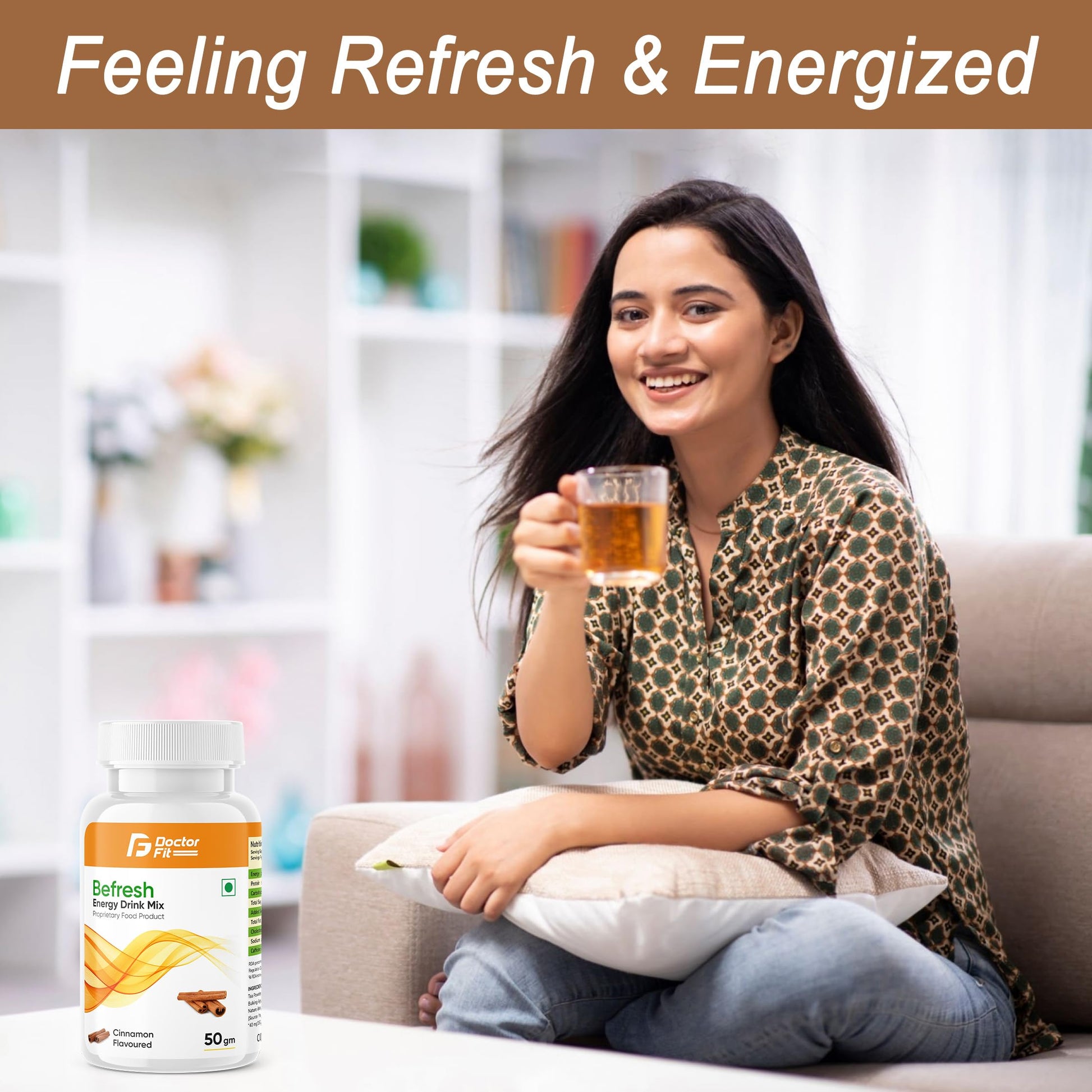 DOCTORFIT Befresh Hydration Drink Mix Powder - Flavored Drink Concentrate, Multiple Variants - packaging (13)