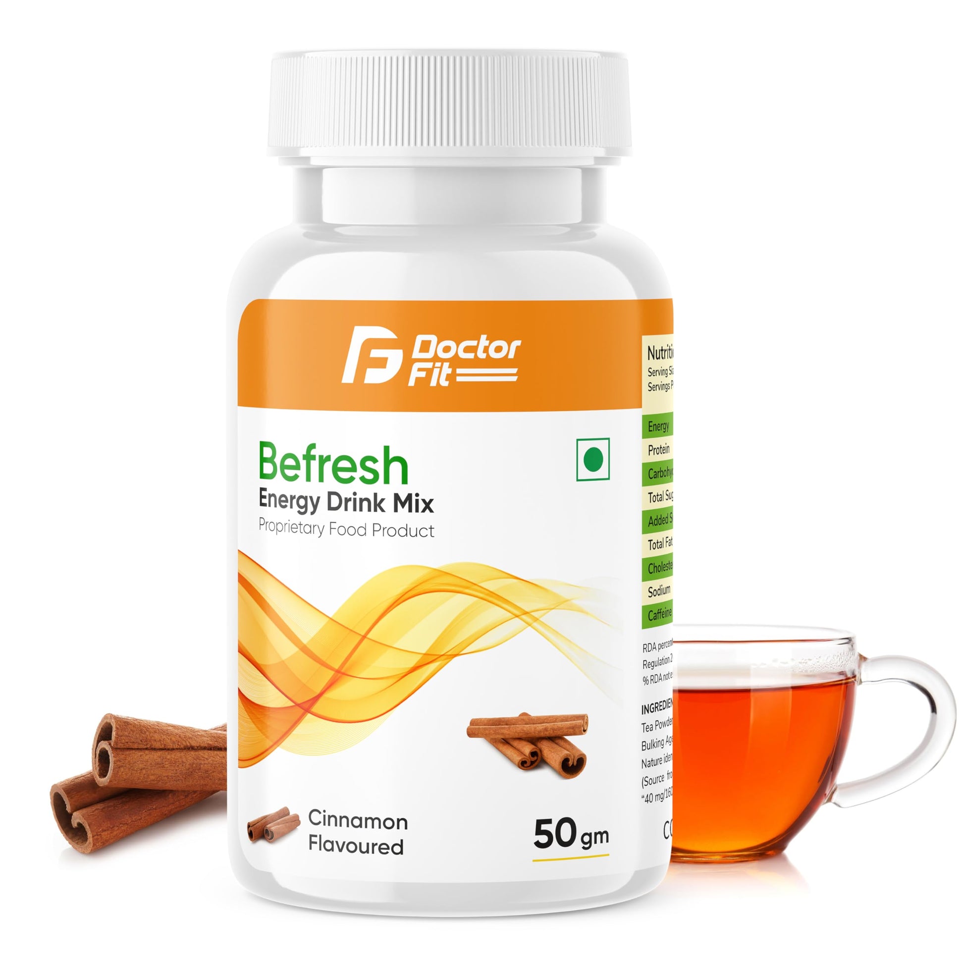 DOCTORFIT Befresh Hydration Drink Mix Powder - Flavored Drink Concentrate, Multiple Variants (15)