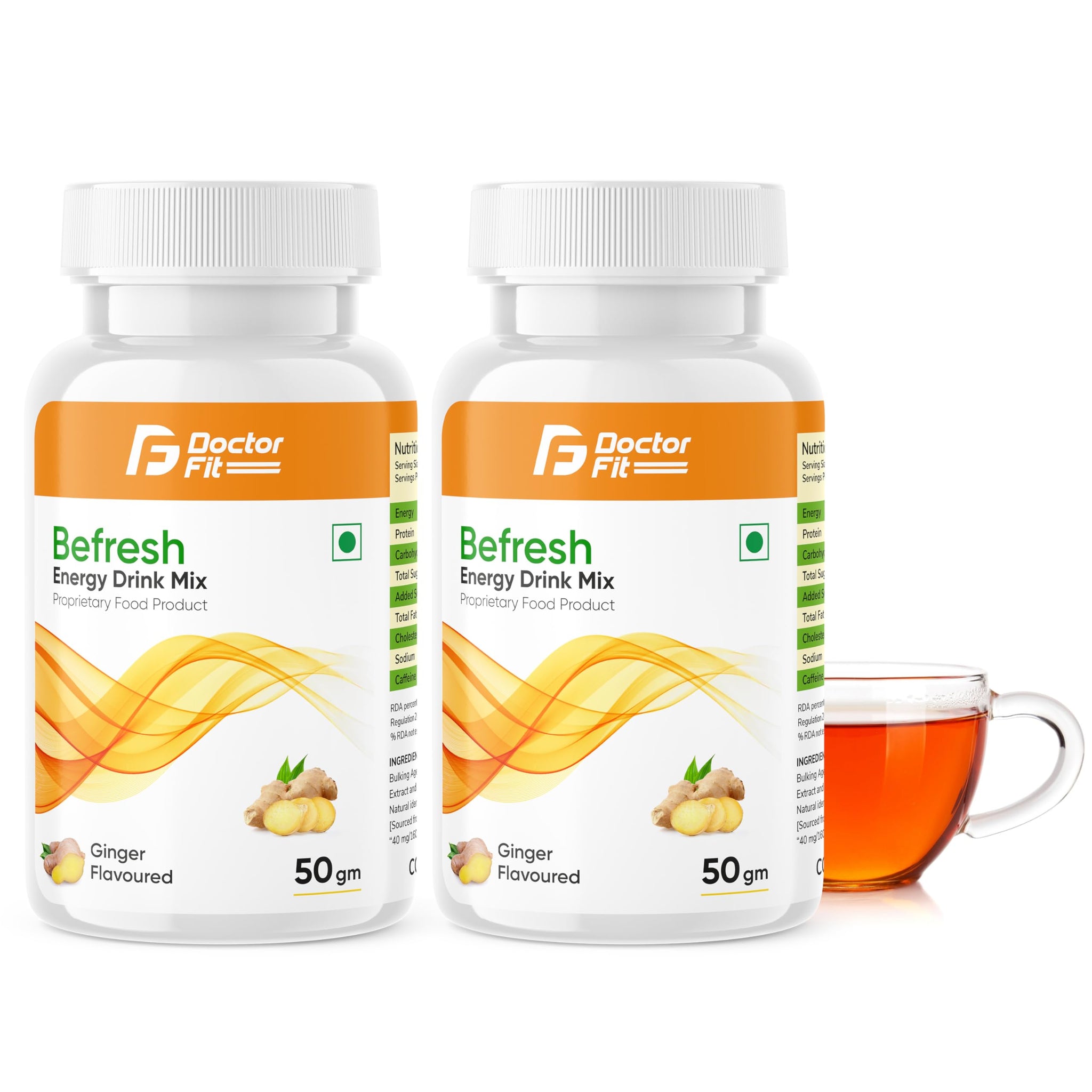 DOCTORFIT Befresh Hydration Drink Mix Powder - Flavored Drink Concentrate, Multiple Variants (16)
