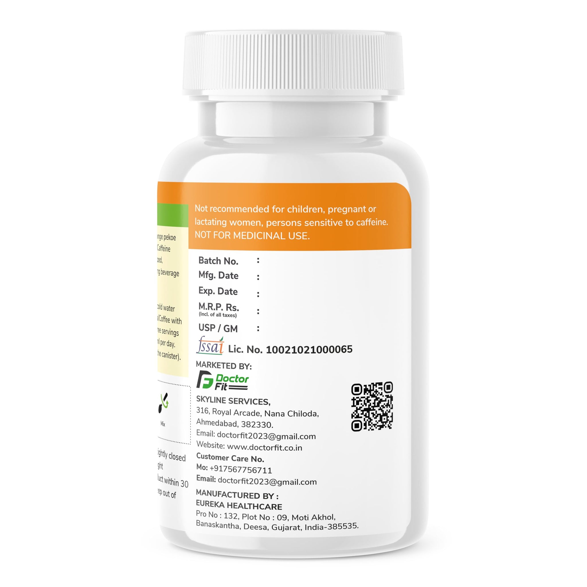DOCTORFIT Befresh Hydration Drink Mix Powder - Flavored Drink Concentrate, Multiple Variants - size and scale