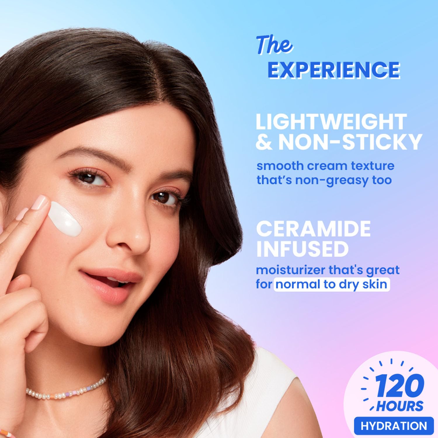 DOT & KEY Barrier Repair Moisturizer for Face, 50g, with 5 Ceramides, Hyaluronic Acid, Japanese Rice Water, Non-Comedogenic -