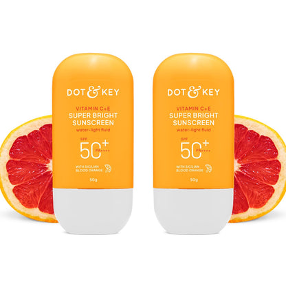 DOT & KEY Vitamin C+E Super Bright Sunscreen SPF 50+ PA++++ Water-Light Fluid (12)