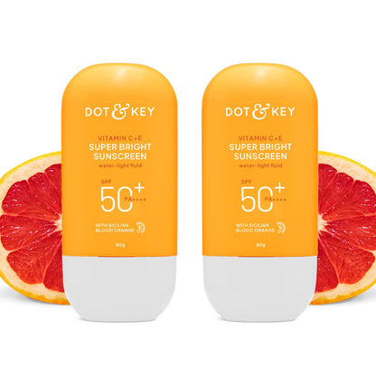 DOT & KEY Vitamin C+E Super Bright Sunscreen SPF 50+ PA++++ Water-Light Fluid (23)