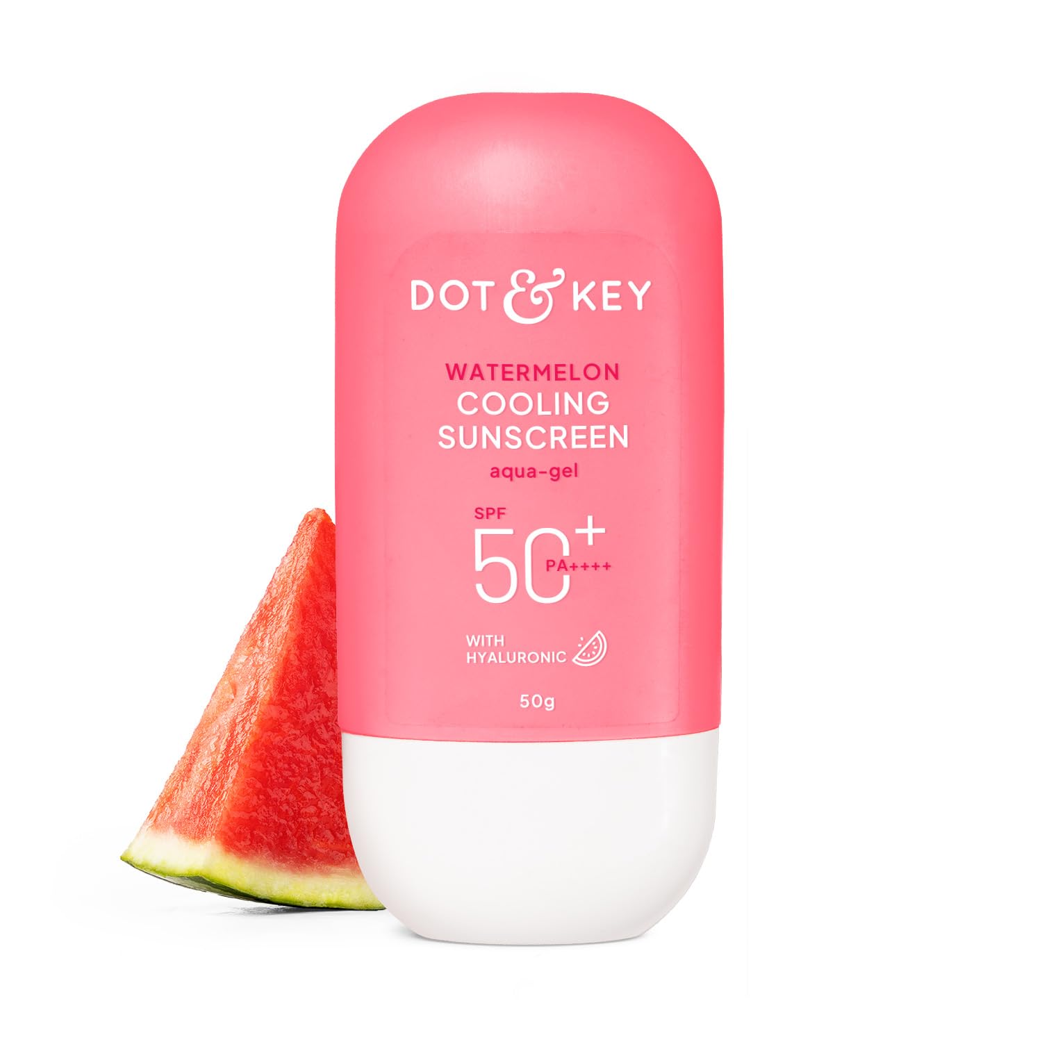 Dot & Key Watermelon Cooling Sunscreen SPF 50 PA++++, Broad Spectrum UV Protection, Gel Cream (10)