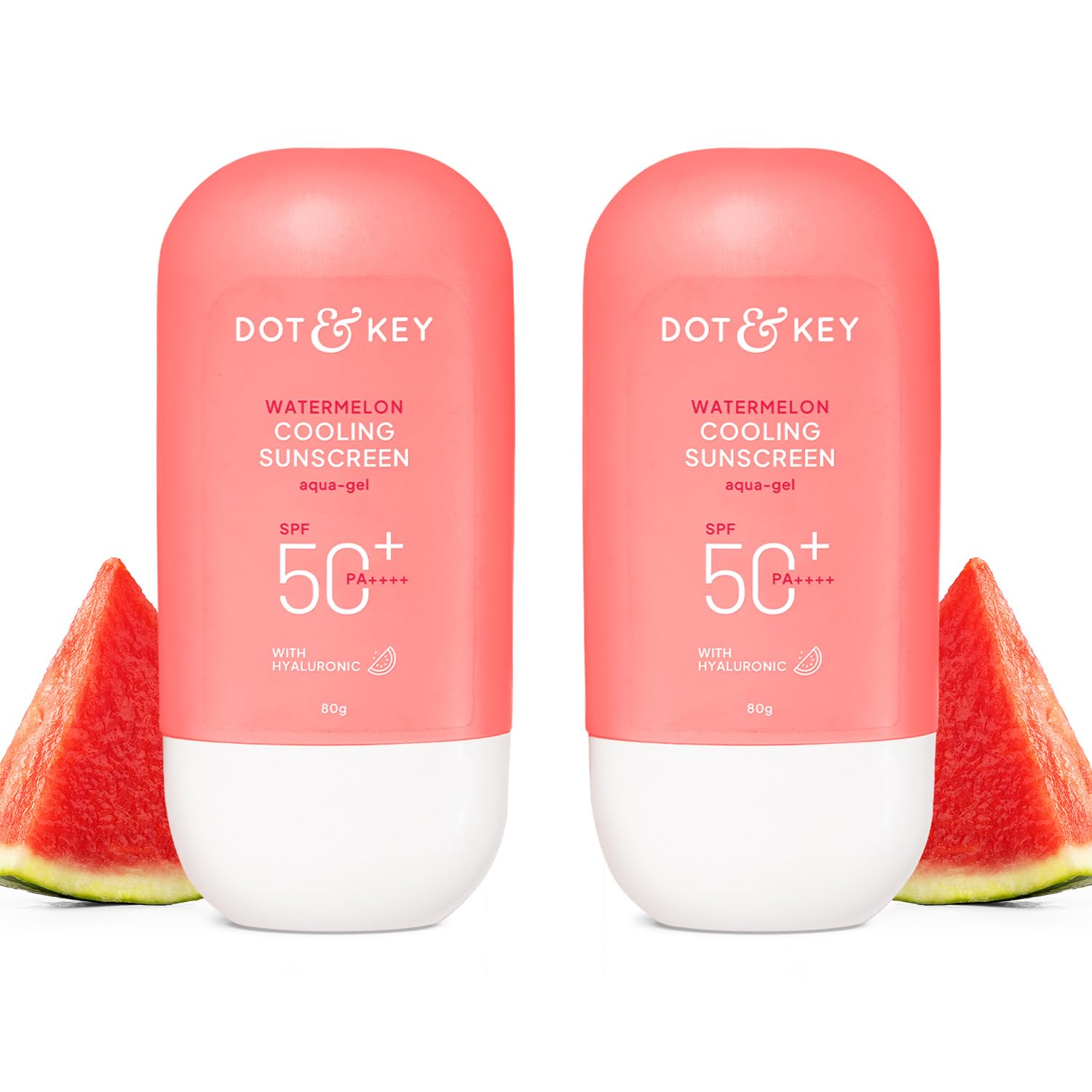 Dot & Key Watermelon Cooling Sunscreen SPF 50 PA++++, Broad Spectrum UV Protection, Gel Cream (23)