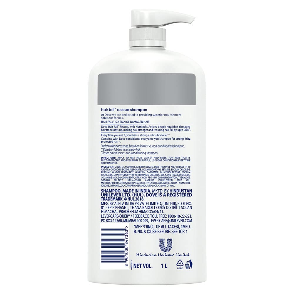Dove, 180g, Shampoos - front view