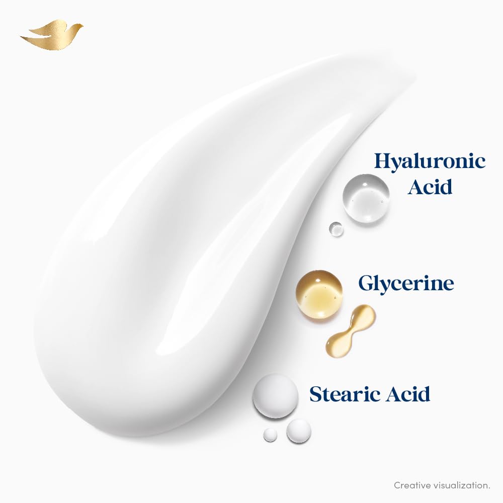 Dove Nourishing Bodywash, 825ml, Paraben-Free Sulphate-Free Body Wash Gel with Triple Hydration Serum - back view