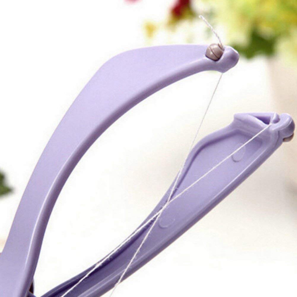 Doville Manual Threading Hair Removal Kit for Eyebrows Face and Body, Non-Electric, Cotton Thread Plucker, 1 Pack - front vie