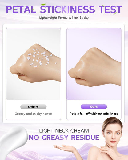 Easiqo Neck Cream with Hyaluronic Acid, Cupuaçu Butter, Matridust and Caffeine, 100g - packaging