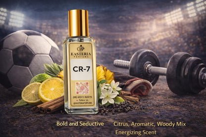 EASTERIA PERFUME Hawas & CR7 Inspired Perfume Combo Pack for Men, 20ml x 2, Fresh Aquatic & Sporty Fragrance Set - back view