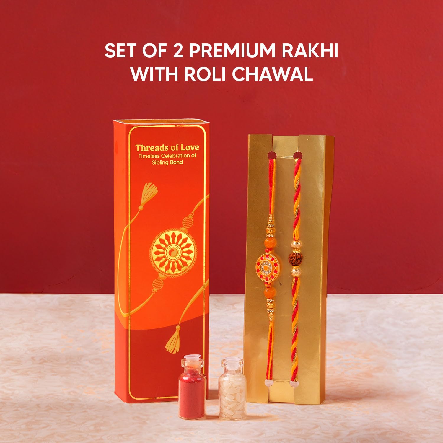 Eat Better Co Bandhan Rakhi Gift Hamper for Brother, 10-Item Snack Gift Set with 2 Rakhis, Chocolate Coated Cashews, Almonds 