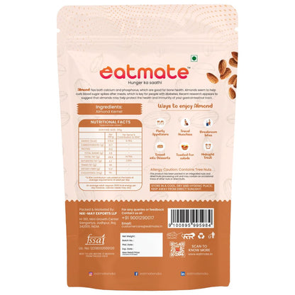 Eatmate Whole Nuts and Dried Fruits, Natural Crunchy Snack for Snacking, Baking, and Cooking - front view
