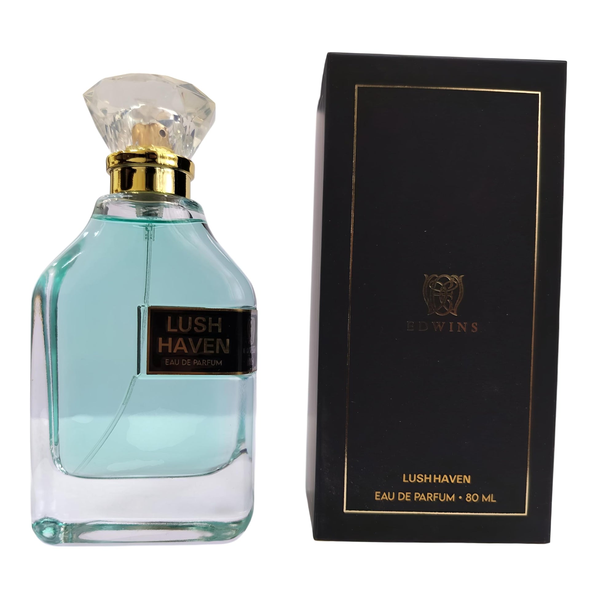 EDWINS Lush Haven Eau de Parfum, 80ml, Unisex Aqua-Inspired Fragrance