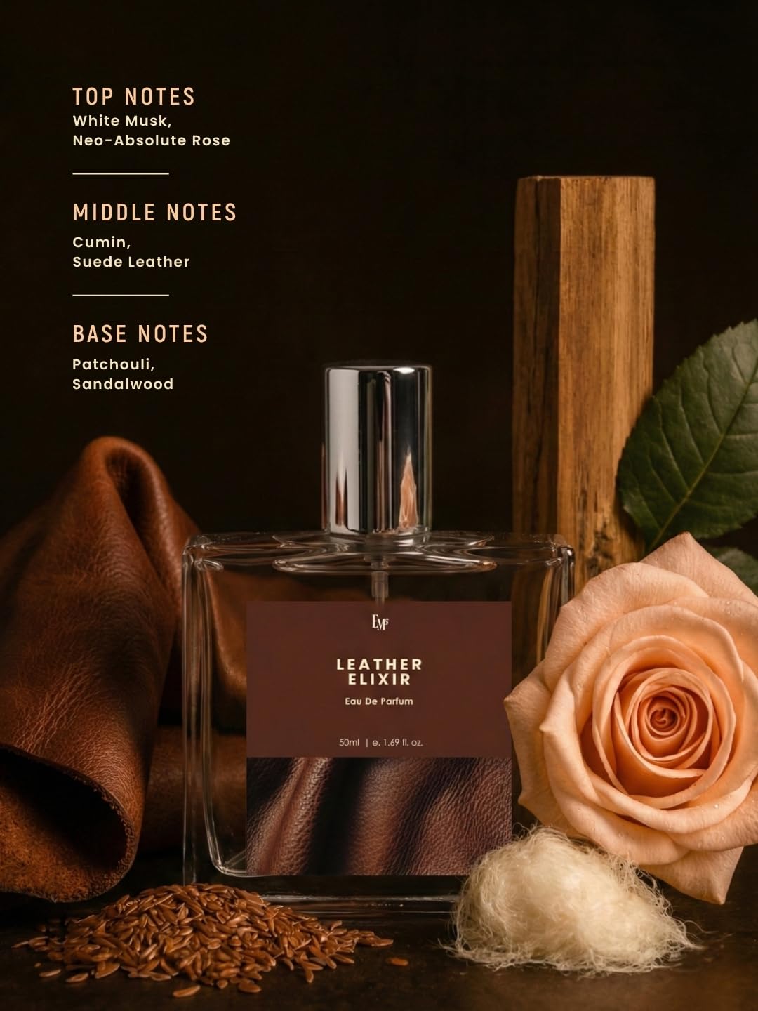 Em5 Coffee Elixir Unisex Eau de Parfum, 50ml, Gourmand Fragrance with Coffee, Vanilla, Cinnamon - packaging (26)