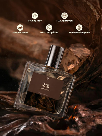 Em5 Coffee Elixir Unisex Eau de Parfum, 50ml, Gourmand Fragrance with Coffee, Vanilla, Cinnamon - label detail (34)