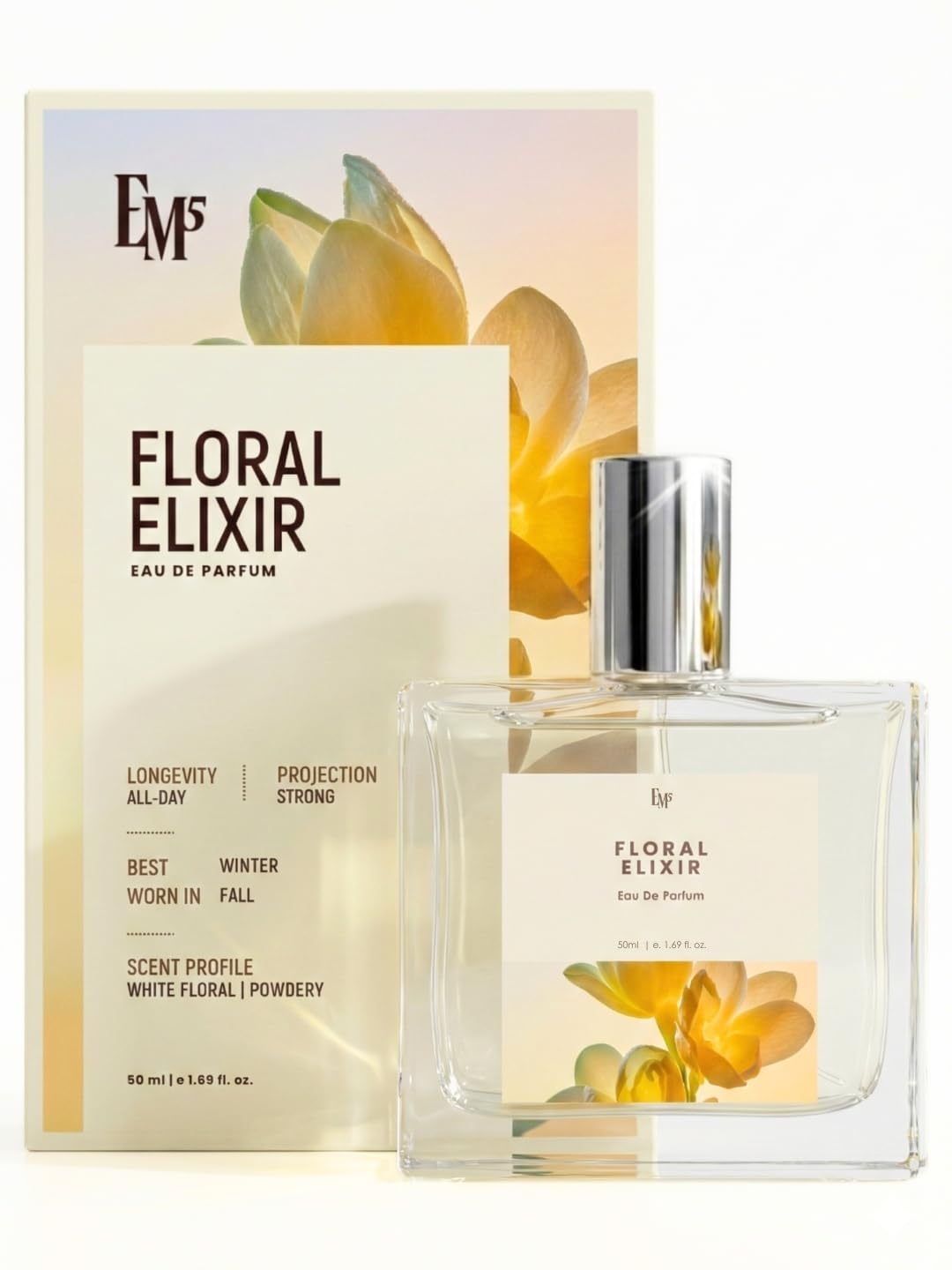 Em5 Coffee Elixir Unisex Eau de Parfum, 50ml, Gourmand Fragrance with Coffee, Vanilla, Cinnamon (9)