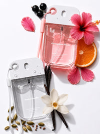 Champagne blush & Frosted vanilla