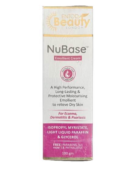 Entod Beauty NuBase Emollient Cream 100g Face Moisturizer - Daily Moisturizing Cream
