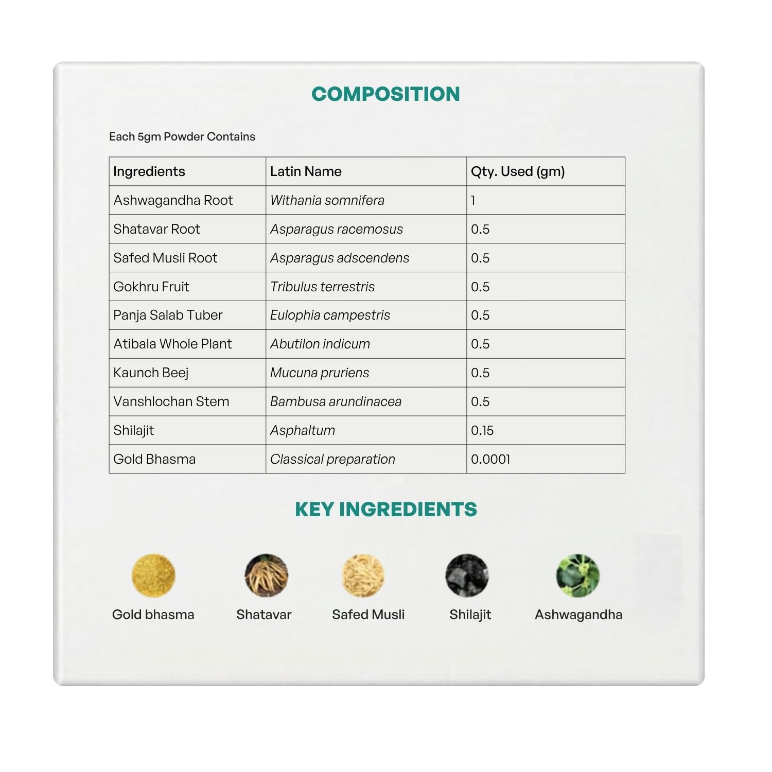 Ethniq Over The Moon Ayurvedic Herbal Drink Mix, 30 Sachets (5g Each), AYUSH Licensed and GMP Certified - in use