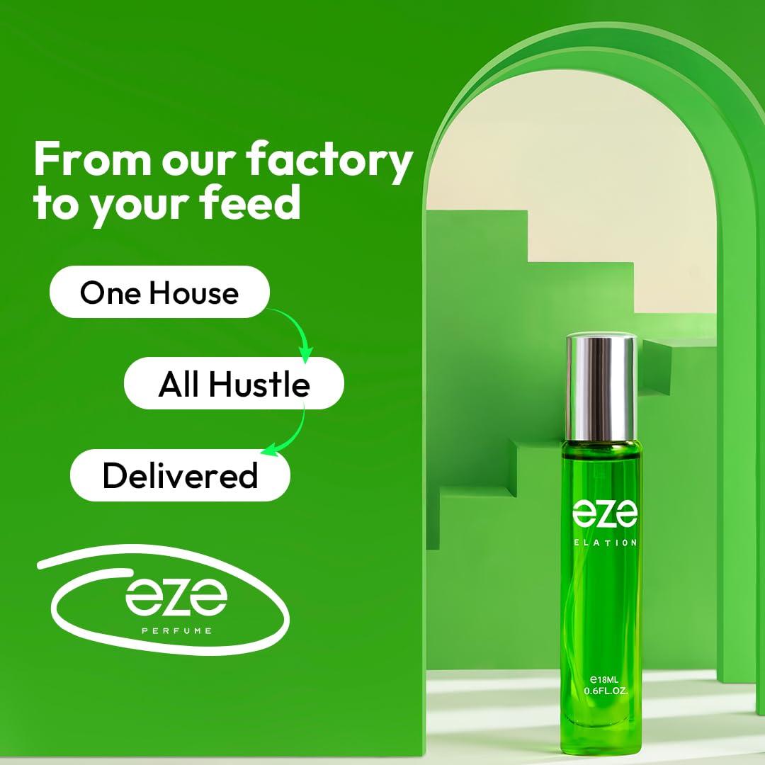 Eze Eau de Parfum For Women Travel Size 18ml Single Bottle Adult Personal Fragrance - label detail
