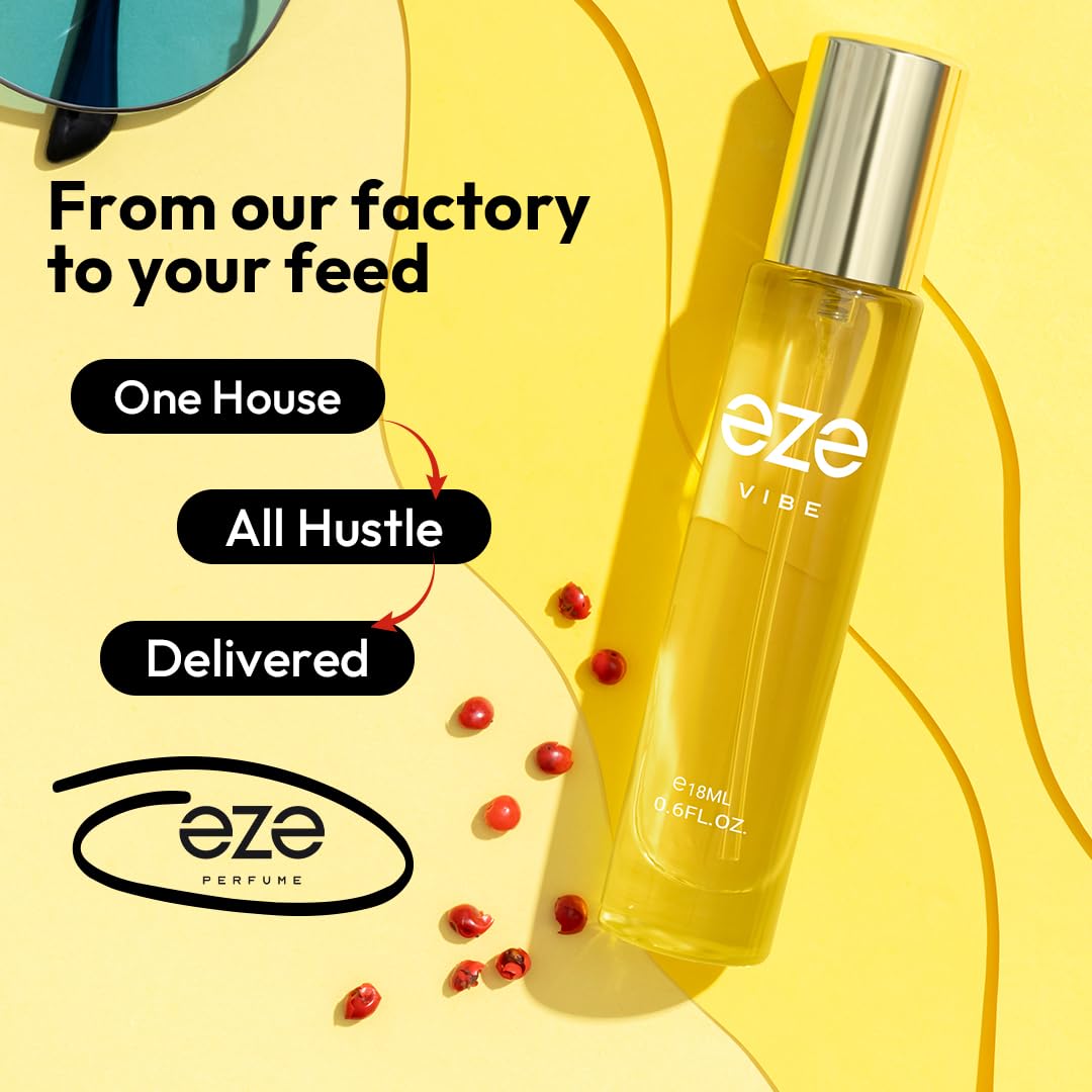 Eze Eau de Parfum For Women Travel Size 18ml Single Bottle Adult Personal Fragrance - label detail (45)