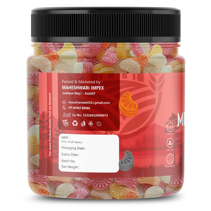 Farm Cove Dry Fruit Candy, Mixed Real Fruit Bites, Chewy Fruit Snack for Kids and Adults - front view