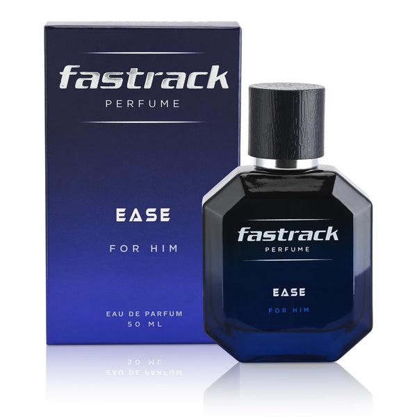 Fastrack Ease Men's Eau de Parfum by Accra Pac, Fresh Fougere EDP, Dermatologically Tested, IFRA Compliant
