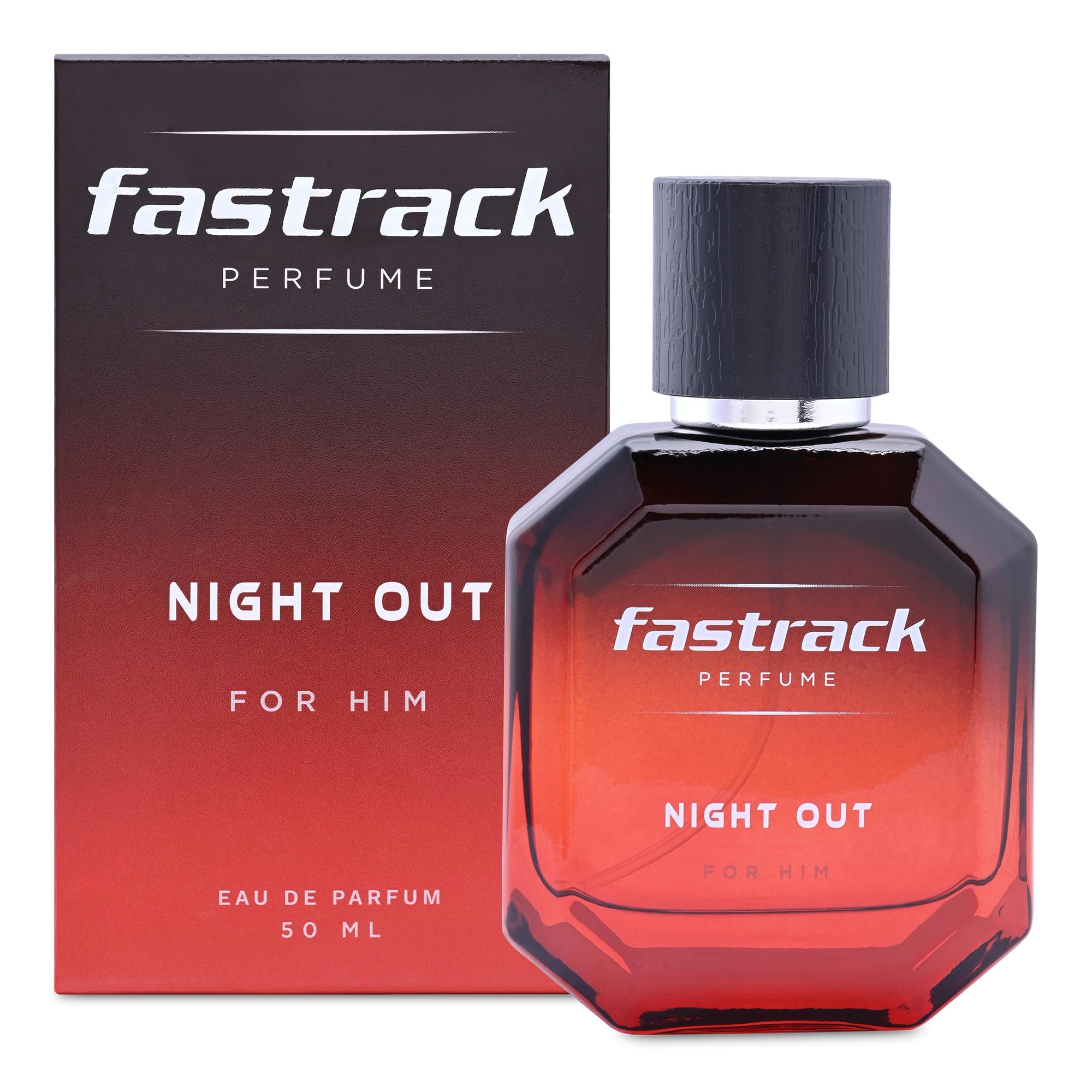 Fastrack Night Out Eau de Parfum for Men, Grapefruit Cardamom Lavender, IFRA Certified