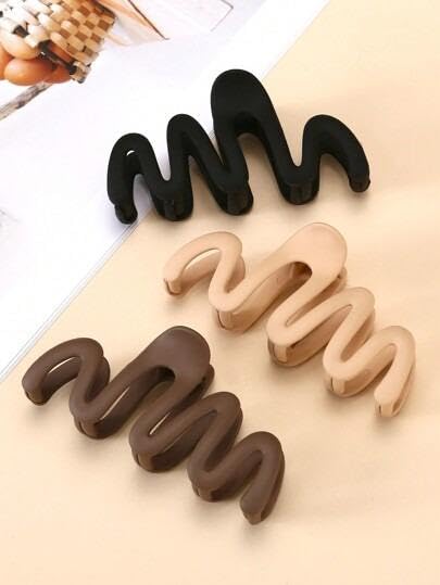 FemiDazzle Hair Claw Clips, Strong Hold Matte Nonslip Claws, Multicolor Set for Women - packaging (27)
