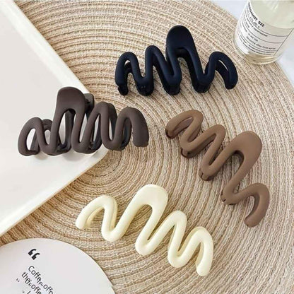 FemiDazzle Hair Claw Clips, Strong Hold Matte Nonslip Claws, Multicolor Set for Women - ingredients panel (28)