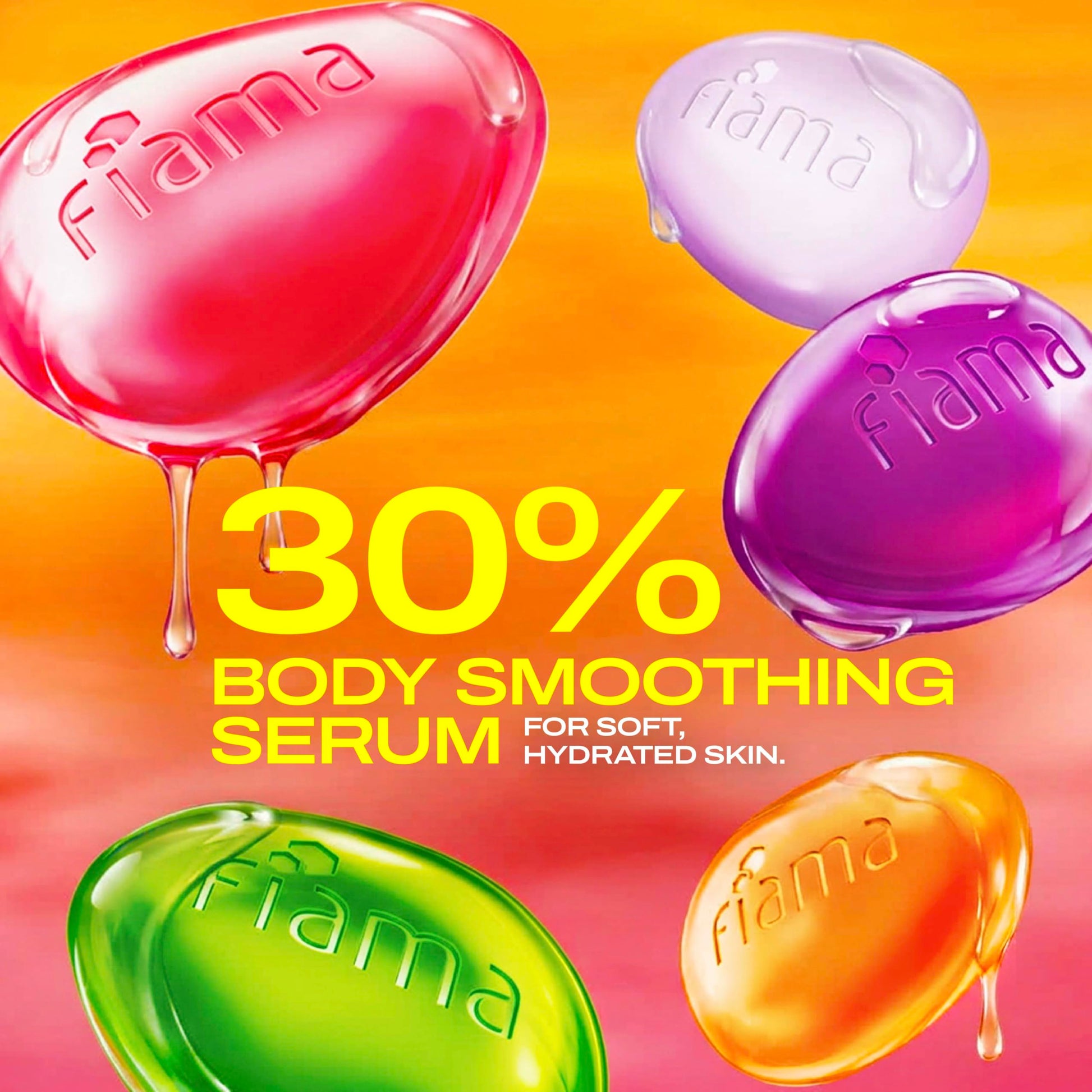 Fiama Gel Bathing Bar Fresh Celebration Multipack, Solid Soap Bars, Unisex - packaging (10)