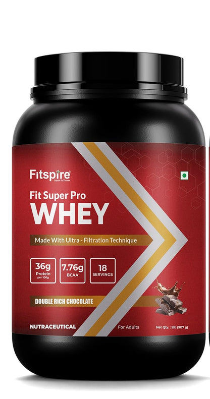 Fitspire Fit Super Whey Protein Powder, 1kg, Adult Protein Supplement, Zero Sugar, Digestive Enzyme Blend (14)