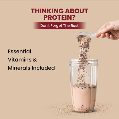 Fitspire Fit Super Whey Protein Powder, 1kg, Adult Protein Supplement, Zero Sugar, Digestive Enzyme Blend - back view (16)