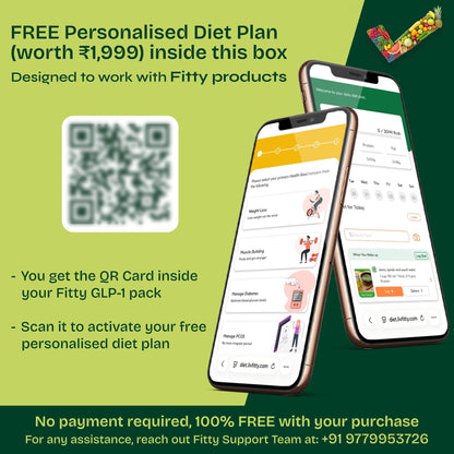 Fitty GLP-1 Daily Nutritional Supplement Capsules, 30 Capsules, Plant-Based, Sugar-Free - back view (11)
