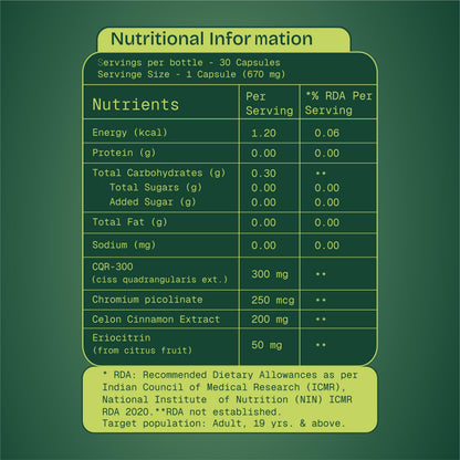 Fitty GLP-1 Daily Nutritional Supplement Capsules, 30 Capsules, Plant-Based, Sugar-Free - packaging