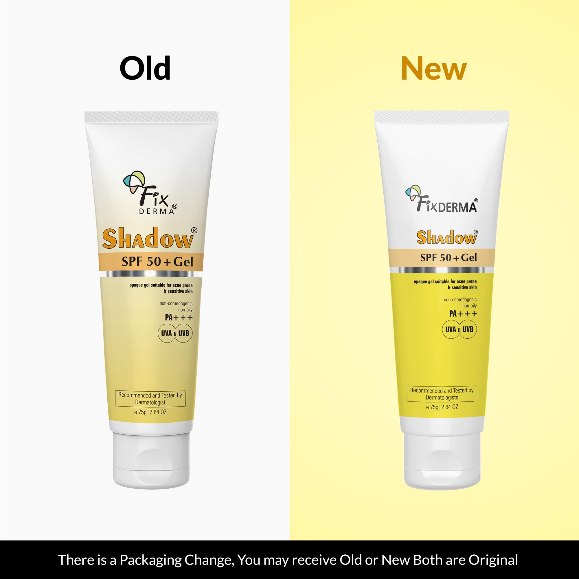 FIXDERMA Shadow Sunscreen Gel SPF 30+ Broad Spectrum | Lightweight Water Resistant for Oily Skin - close-up detail (40)