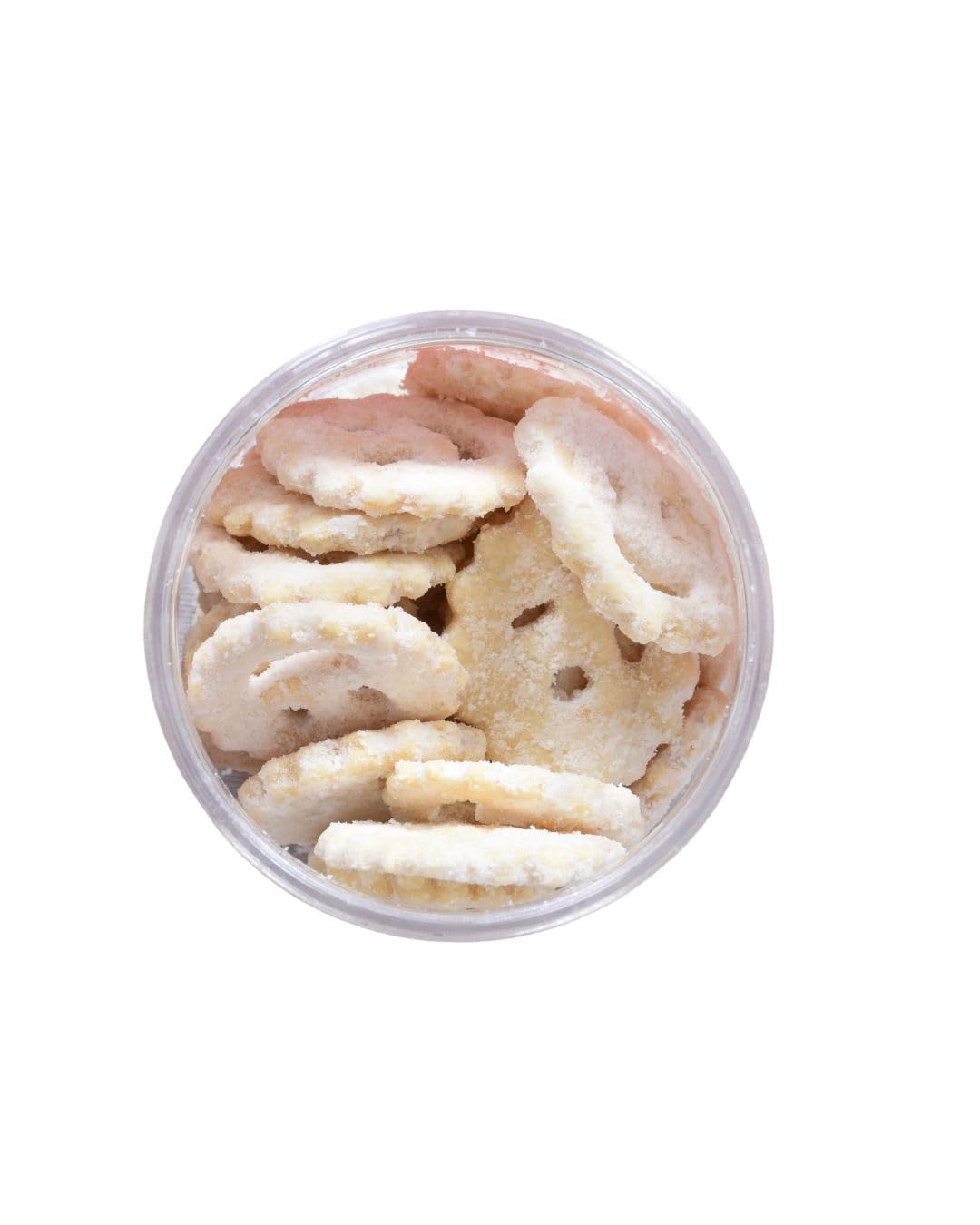 Flavourzs Foods Jodhpur's Flavour Smiley Khaja Traditional Sweet Snack, 150g, Baked with Pure Ghee & Flour - front view
