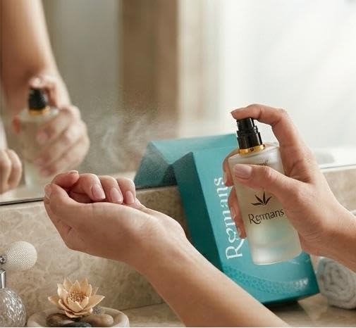 Flourish Fragrance Romans Eau de Parfum, 50ml, Unisex, Rosy Cinnamon Amber Sandalwood Musk - packaging
