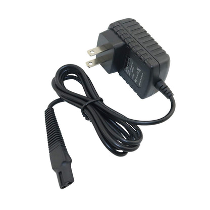 FocalTop Wall Charger Power Cord for Braun Electric Shaver Series 5 (5030S, 5040S, 5090CC), AC/DC Adapter - back view