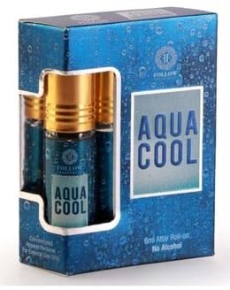 FOLLOW FRAGRANCES Attar, Non-Alcoholic Roll-On, 6 ml, Unisex Personal Fragrance