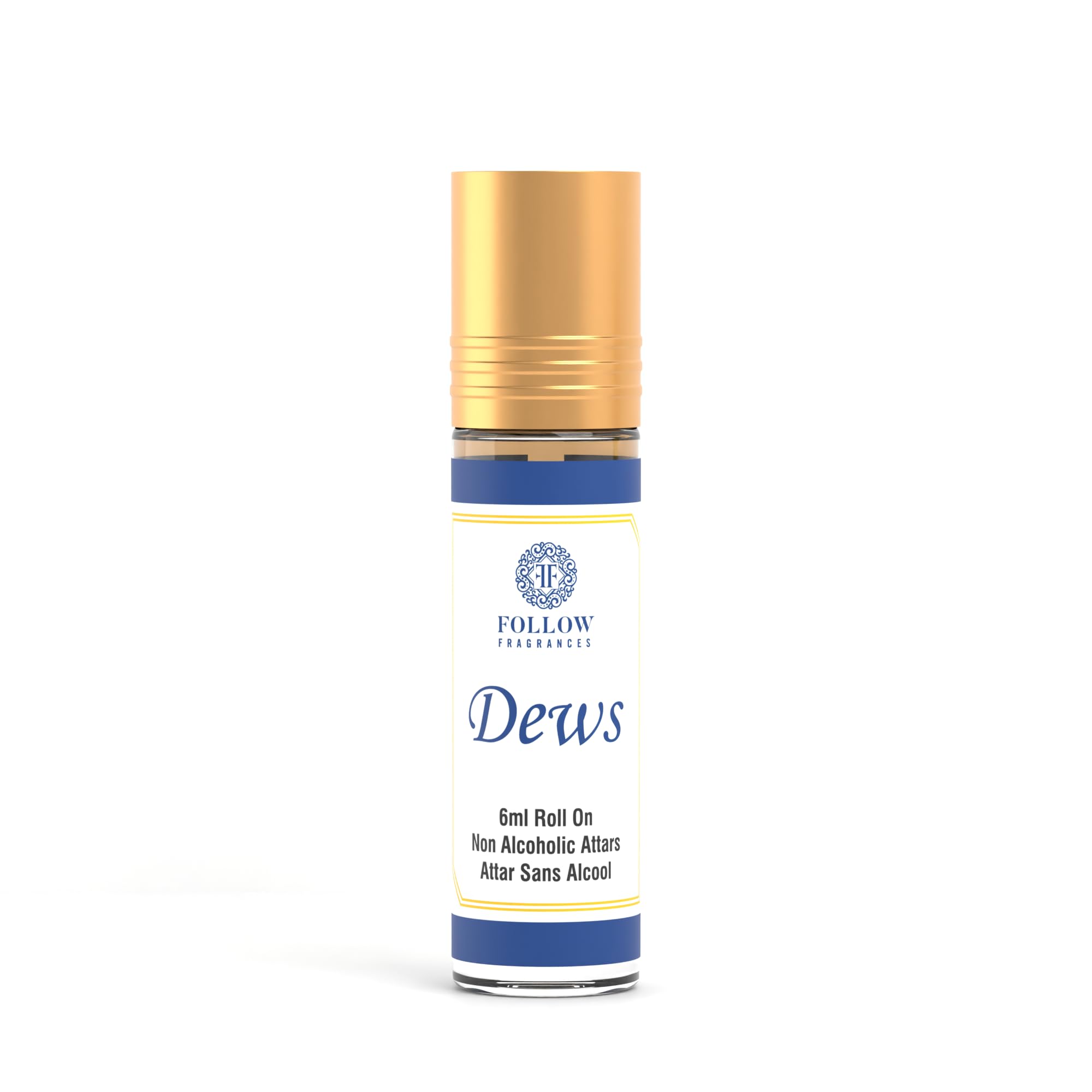 FOLLOW FRAGRANCES Attar, Non-Alcoholic Roll-On, 6 ml, Unisex Personal Fragrance - ingredients panel (14)