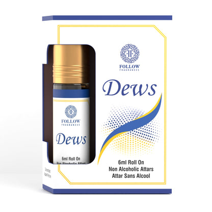 FOLLOW FRAGRANCES Attar, Non-Alcoholic Roll-On, 6 ml, Unisex Personal Fragrance - close-up detail (15)