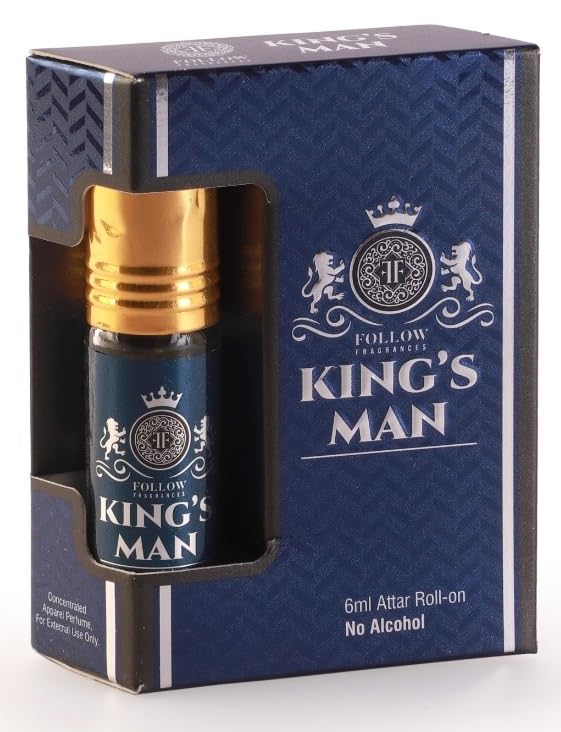 FOLLOW FRAGRANCES Attar, Non-Alcoholic Roll-On, 6 ml, Unisex Personal Fragrance (16)