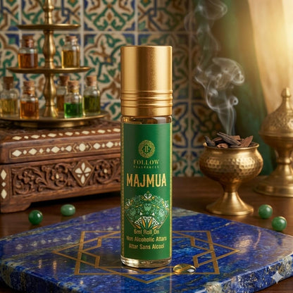 FOLLOW FRAGRANCES Attar, Non-Alcoholic Roll-On, 6 ml, Unisex Personal Fragrance - packaging (28)